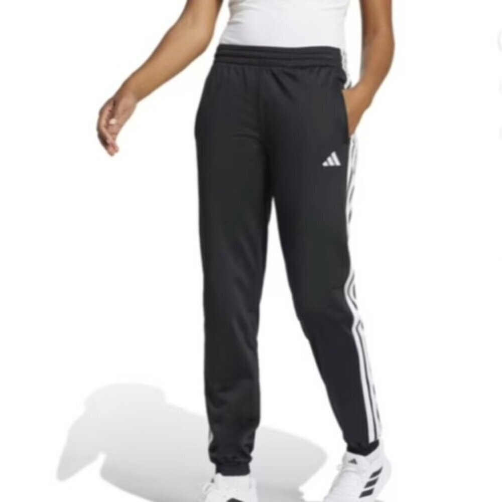 NEW Adidas Tricot  Women's S  Black Track Pants Polyester